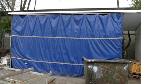 warehouse <b>curtains</b>. . How to hang a tarp like a curtain